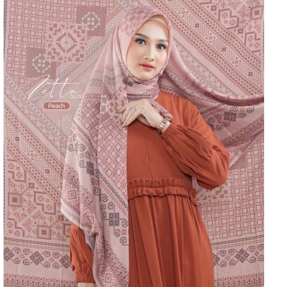 segi 4 cantik / jilbab SEGI EMPAT zetta scarf yessana