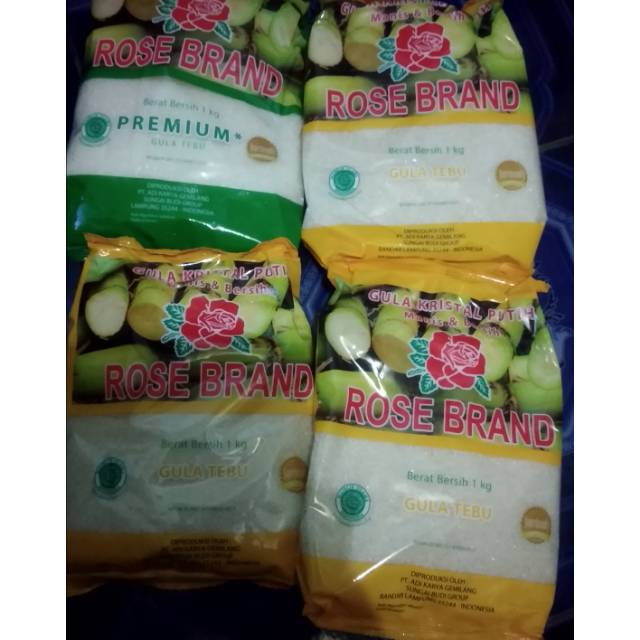 

Gula pasir rosebrand 1kg