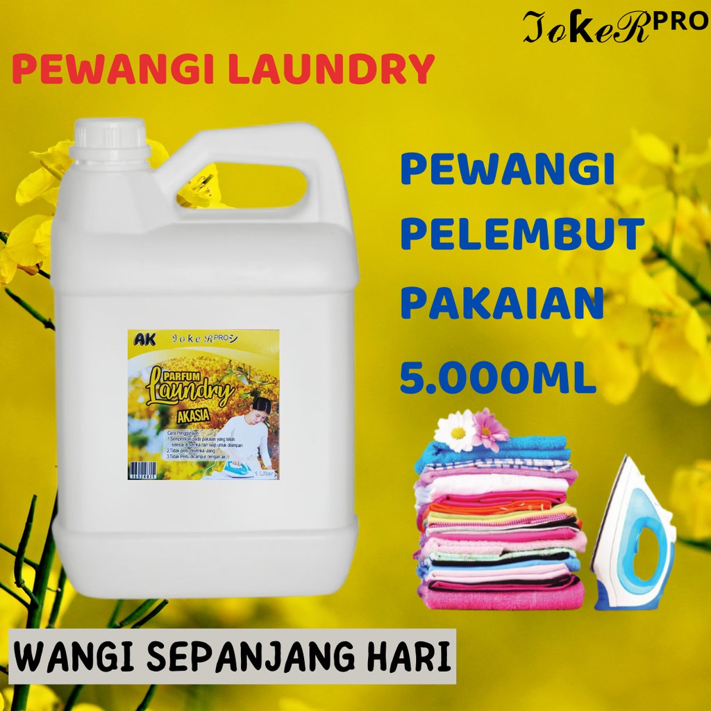 PEWANGI LAUNDRY - Pewangi dan Pelembut Pakaian Isi 5 Liter