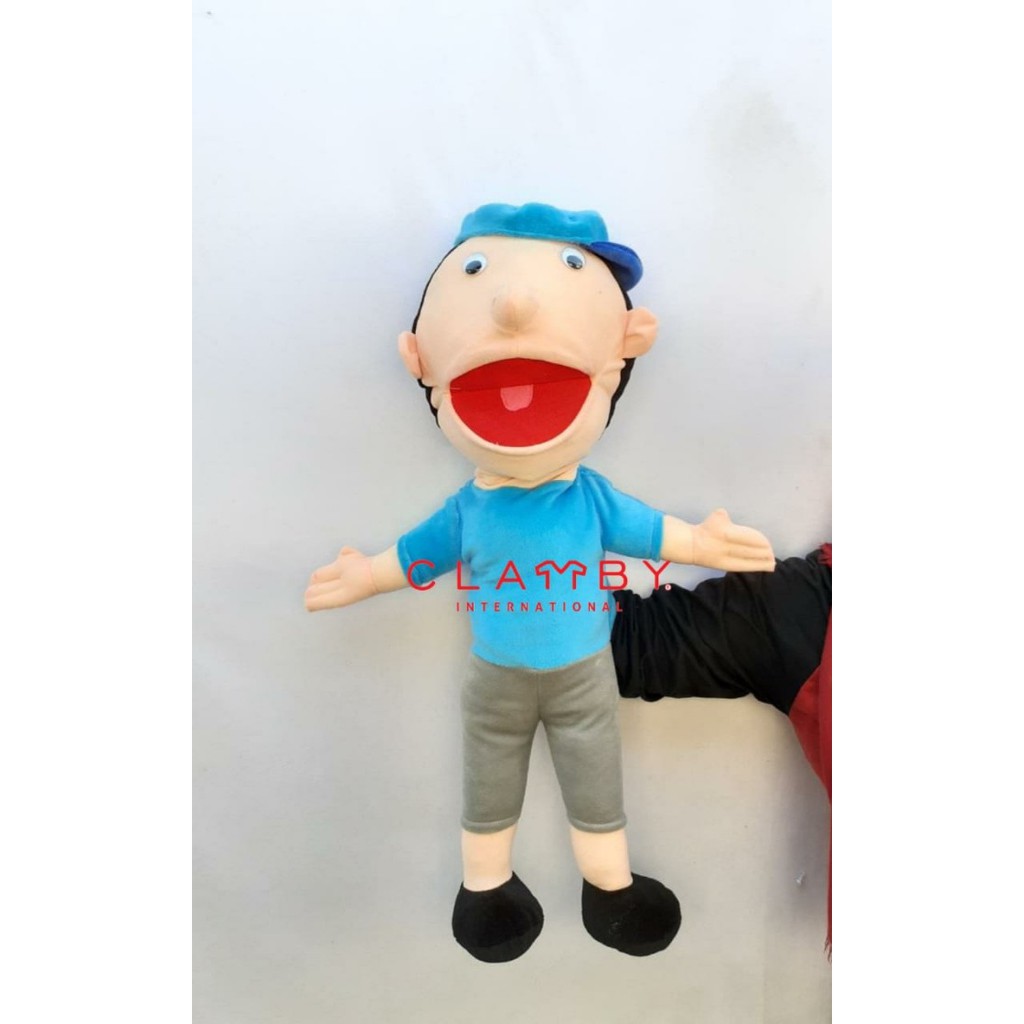 Boneka Tangan Muppet Kakak Biru 75cm | Boneka Dongeng Panggung