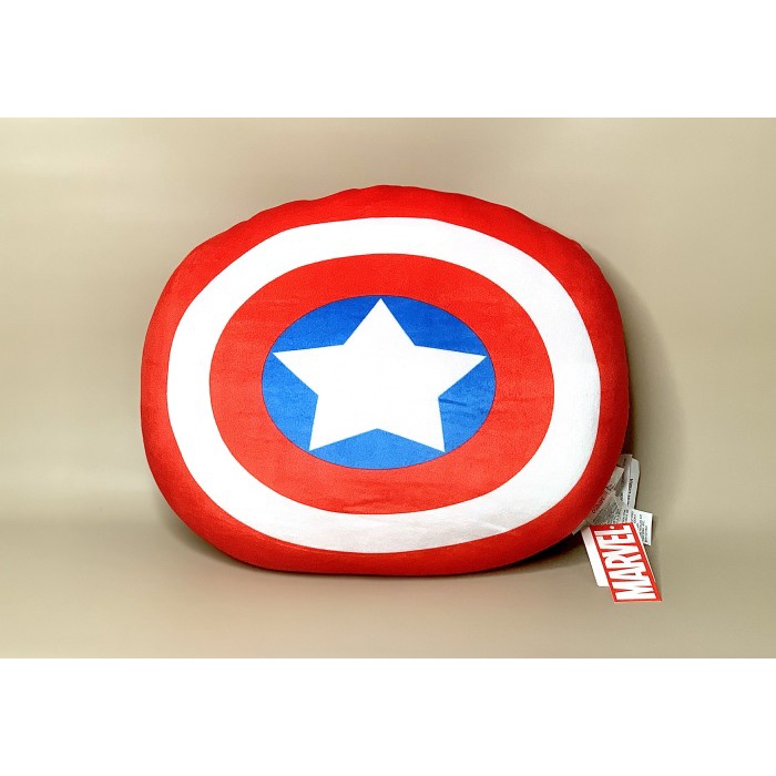 MINISO Cushion Plush Bantal Santai Marvel Captain America Original