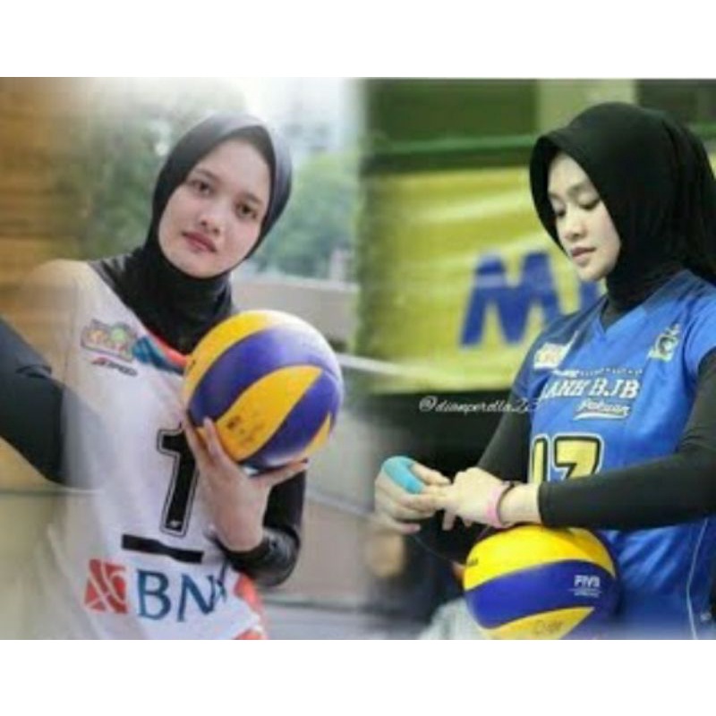 Jilbab Instan simple Pet Mini Hitam Hijab Sport Olahraga Wanita-2