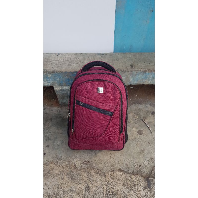 Tas Ransel Pria Laptop hitam 5533 Tas Ransel Wanita Backpack Cewek Ransel Pria Ransel Kasual Perjalanan Sekolah Laptop Pria Multifungsi Tahan Air Tas Oxford Ransel Olahraga Luar Ruangan Hitam