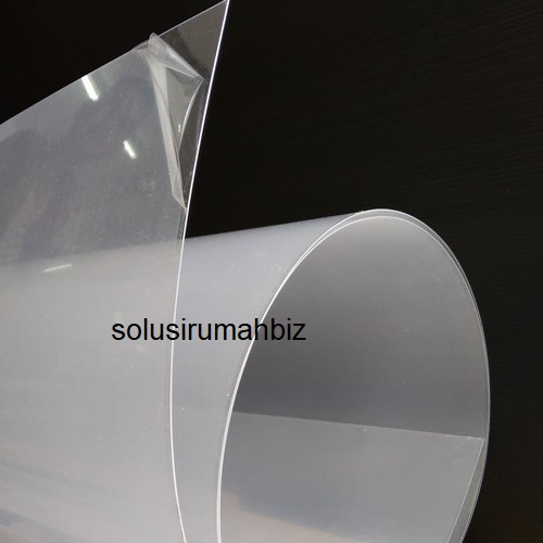 Acrylic sheet 1mm bening per100cm lih des Custom Lembaran Akrilik mika  1mm