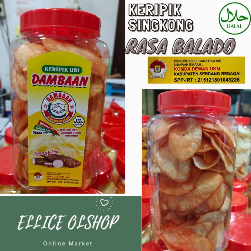 

Keripik Singkong Ubi Dambaan