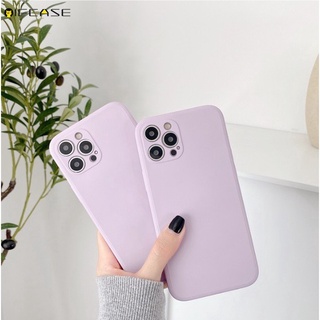 Soft Case Silikon TPU Warna Ungu Matte Untuk Oppo A95 A93 A55 A15 A15s