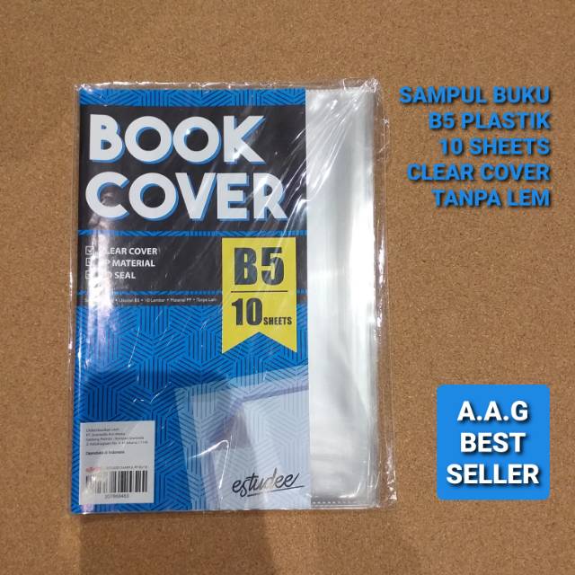 

SAMPUL BUKU B5 CLEAR COVER TANPA LEM