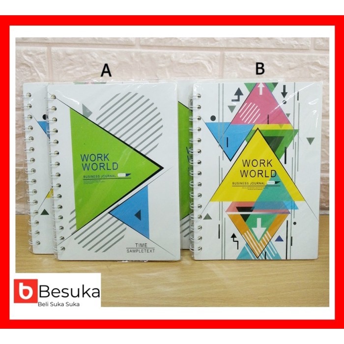

Buruan Notebook Spiral No.Xq-81225-5 Trendi