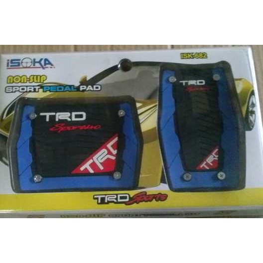 PEDAL GAS MOBIL ANTI SLIP TRD / PELAPIS PEDAL GAS MATIC TRD SPORTIVO RECING