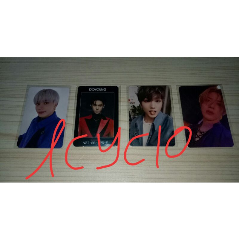 PC NCT JUNGWOO UNIVERSE, AC DOYOUNG, JISUNG BORING, YUTA STICKER