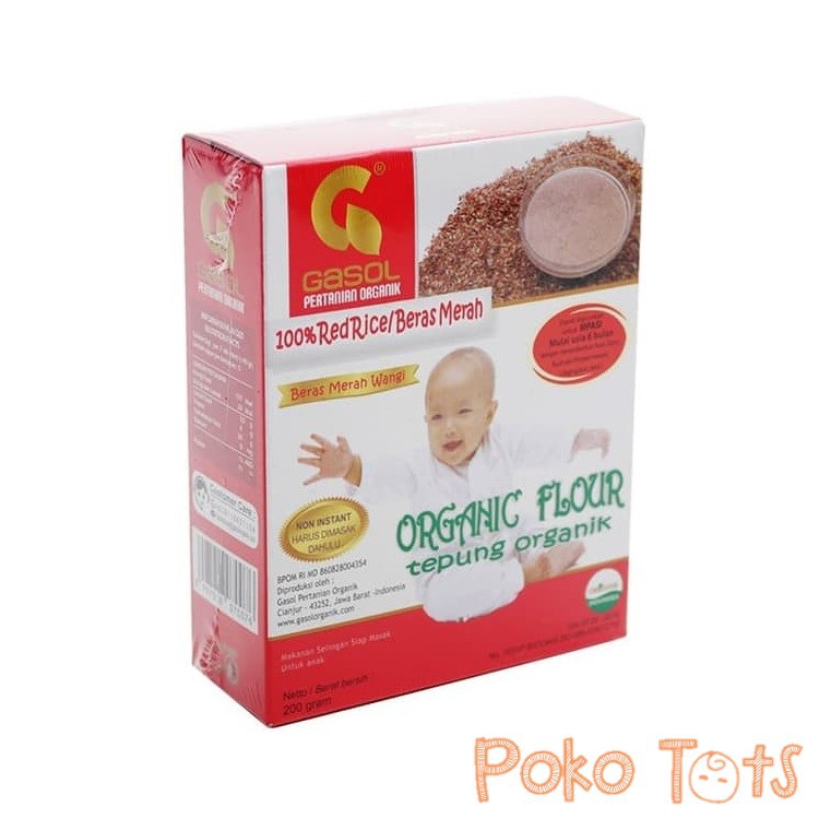 Gasol Organic Baby Food Tepung Makanan Organik untuk MPASI