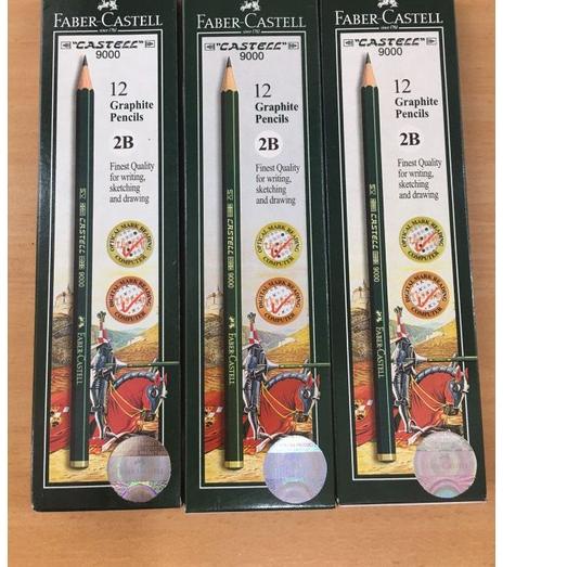 

#DISKON PENSIL 2B FABER CASTELL ( 12 pcs ) ✅Mantul ⚡ale❤
