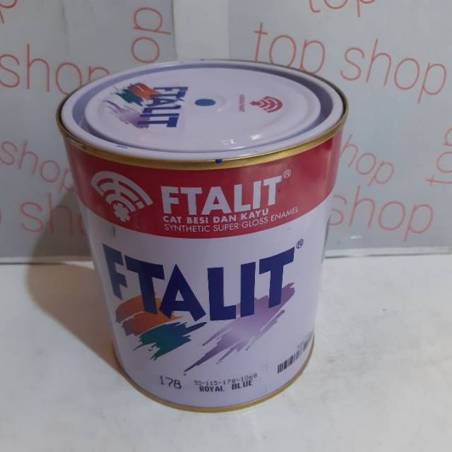 CAT FTALIT KAYU BESI ROYAL BLUE 178 ISI 1KG