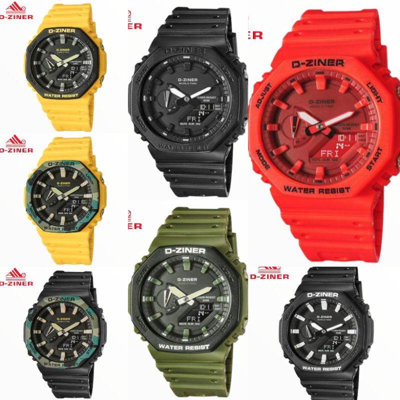 ⭐ORIGINAL 100%⭐D-Ziner Jam Wanita & Pria 8278