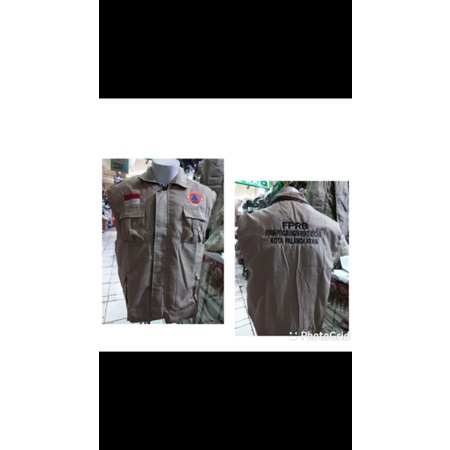 rompi cream krah BPBD costom