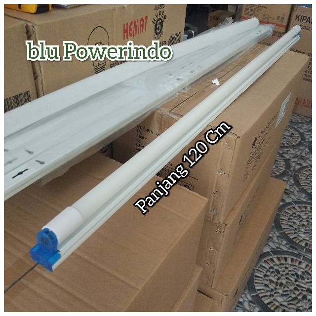 Lampu TL LED T8 18w Complete Set / Led tube T8 18w With Housing