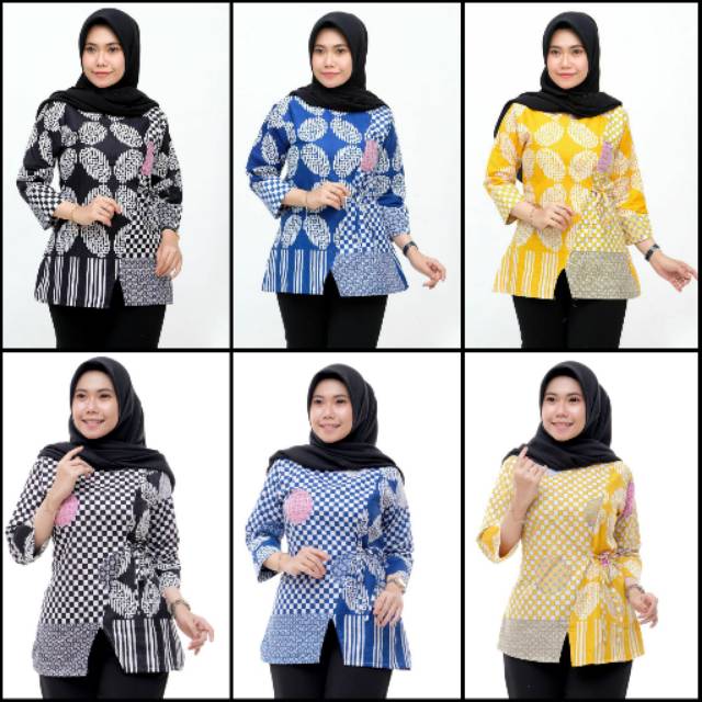 BLOUSE BATIK Tali samping