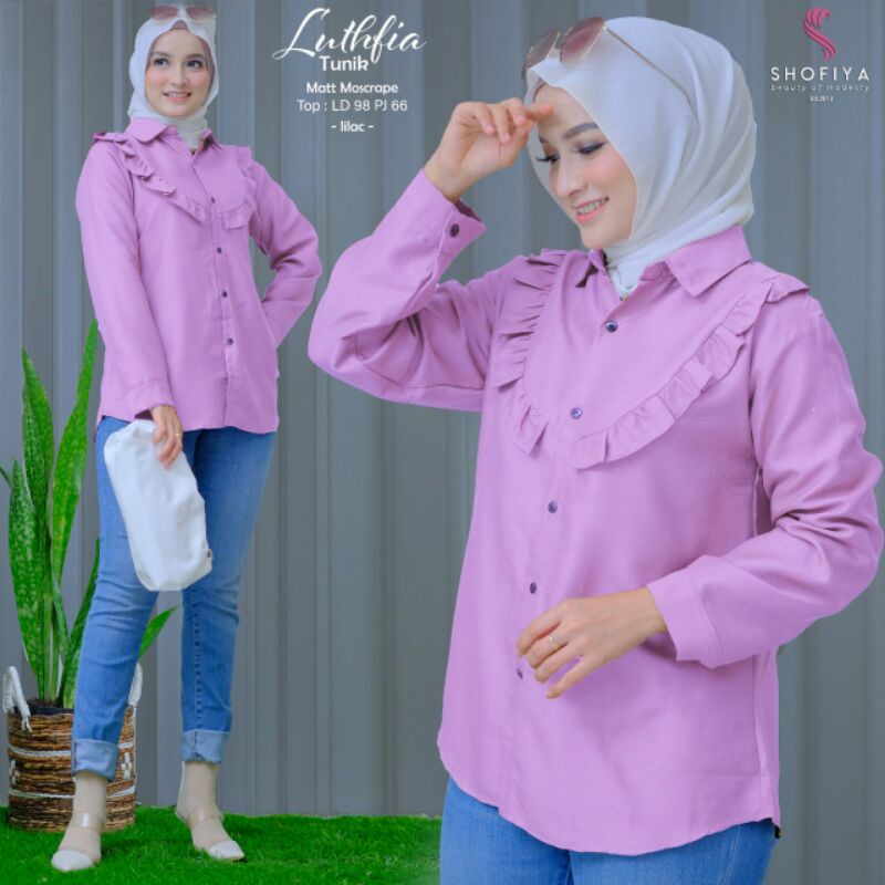 LUTHFIA Tunik by Shofiya