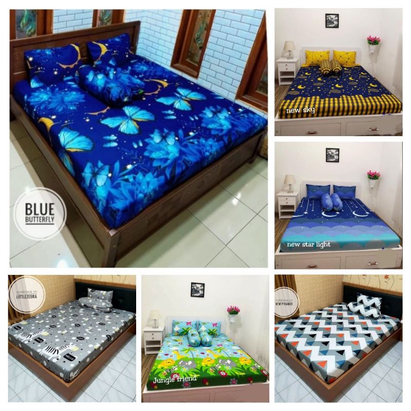 Sprei Homemade Karakter /Sprei Motif/Sprei Karakter Homemade 180 160 120 Murah