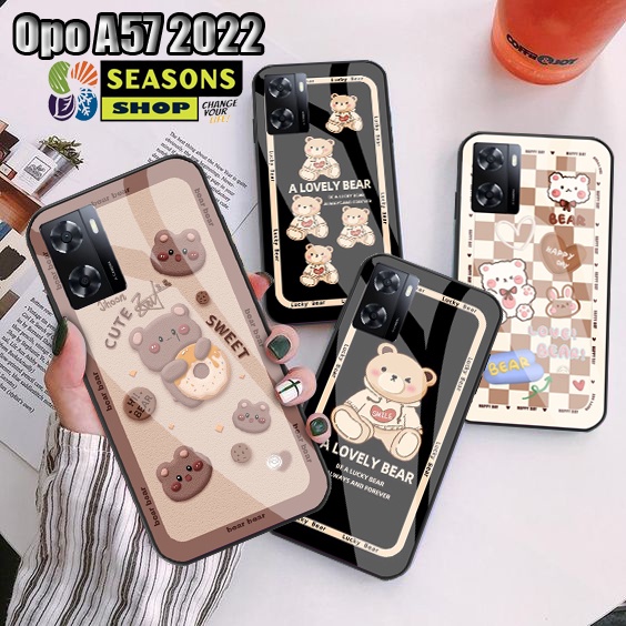 [Oppo A57 2022] Softcase Oppo A57 2022 - Softcase Kaca A57 2022 - Softcase Kaca Glitter Oppo A57 202