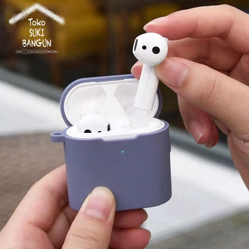 Casing Xiaomi Mi Air2 AirDots Air Pro 2 CANDY Case Silicone TWS Wireless Holder Carabiner