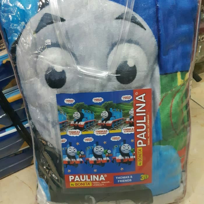 Selimut Karakter Thomas Merk Paulina By Bonita