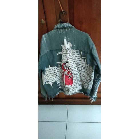 Preloved Denim Jaket Thanksinsomnia