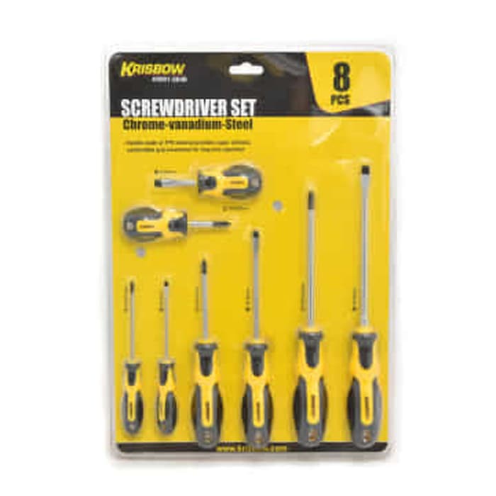 Jual Krisbow Set Obeng Pcs Screwdriver Set Isi Pcs Merk Krisbow