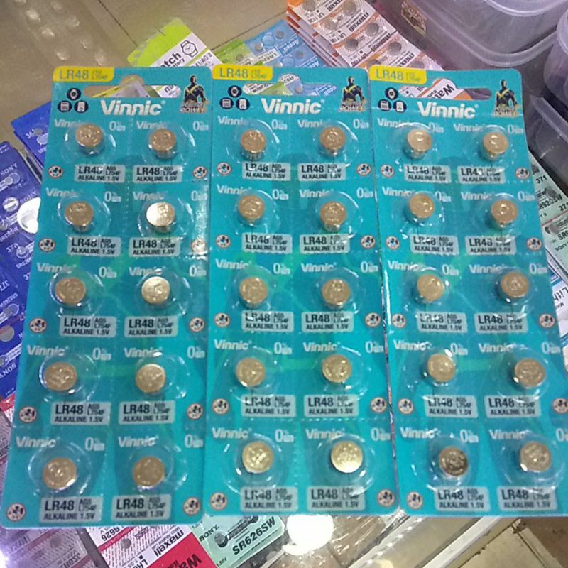 Baterai Jam Tangan Alat Bantu Dengar LR48 LR 48 AG5  L754F