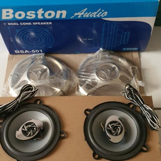 Boston Audio BSA - 501 Speaker Mobil 5 Inch Original 6I7