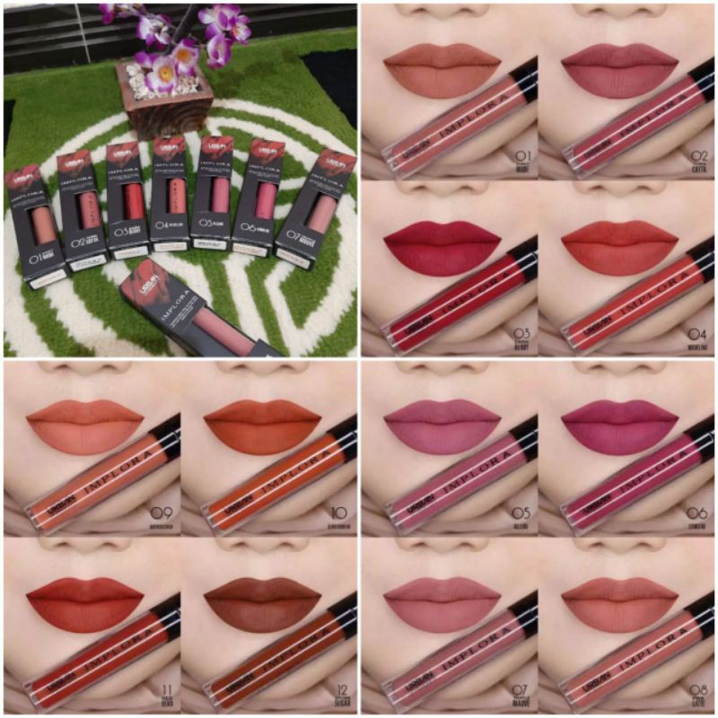lipstix IMPLORA//kosmetik bibir