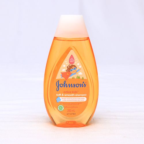Johnson's Active Kids Soft & Smooth Shampoo Botol 200ml