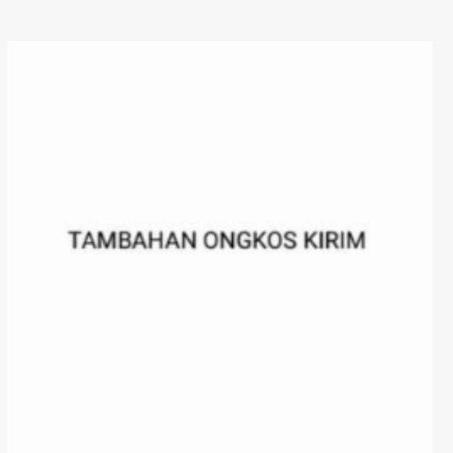 

Tambahan ongkir lemari/kursi dll