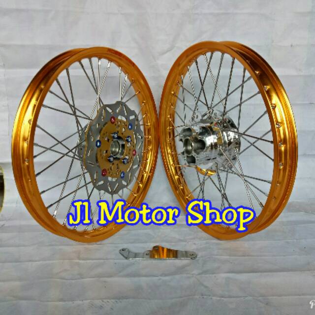 Sepaket Velg Jari Jari Sonic 150 R - Paketan Velg Tromol Set Jari2 Sonic 150 R Bonus Cakram