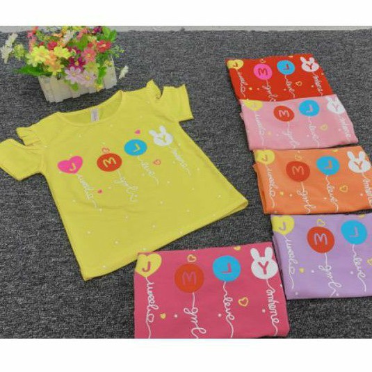 ORIGINAL KAOS SABRINA IMPORT 2-6TAHUN