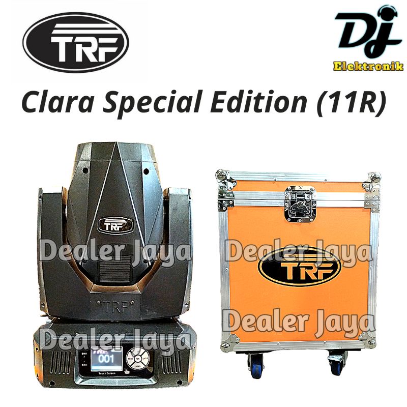 TRF RDW Lampu Lighting / Moving Beam Clara Special Edition + Hardcase - 11R