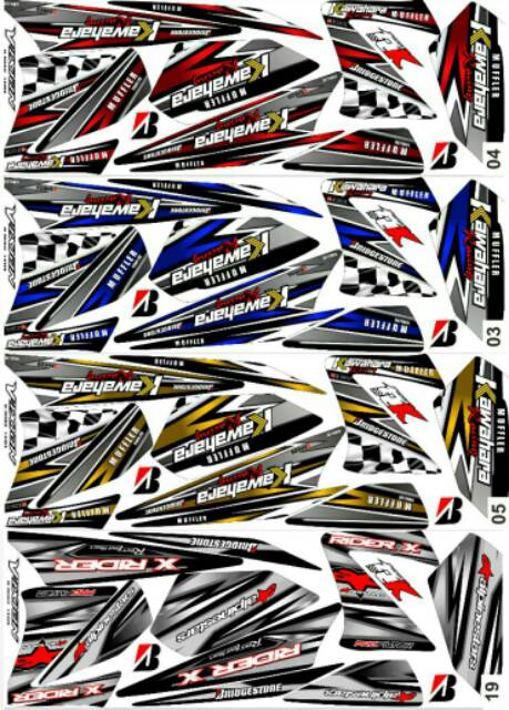 30 Ide Keren Gambar  Stiker  Vixion 2012 Aneka Stiker  Keren