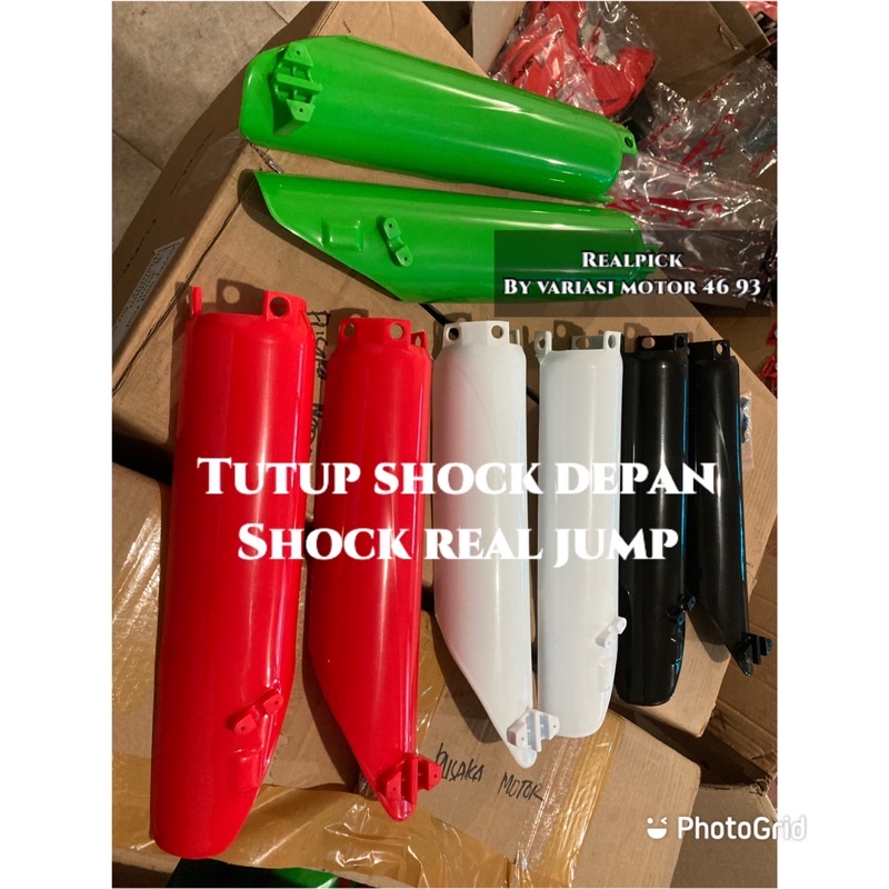 tutup shock real jump cover shock depan real jump expedition mgv delcevic protaper