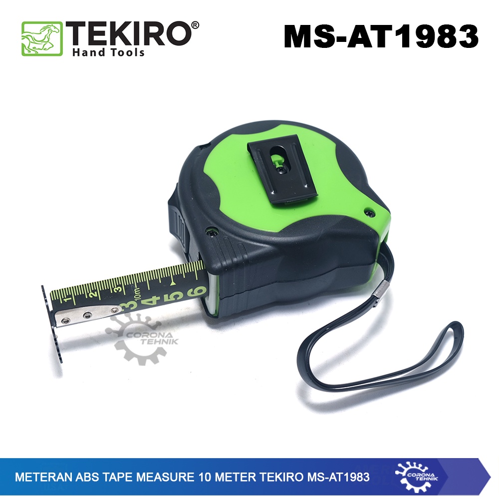 Tekiro - Meteran ABS Tape Measure 10 Meter -  MS-AT1983