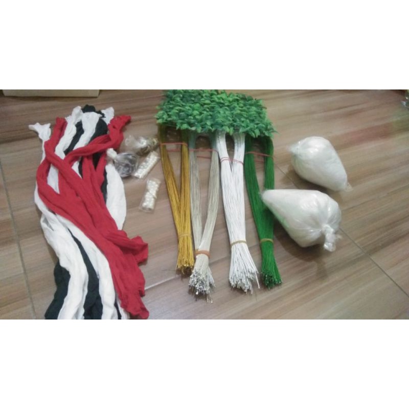 grosir Putik Sepatu kecil/putik bunga/putik bunga plastik/putik Murah isi 10 pcs.