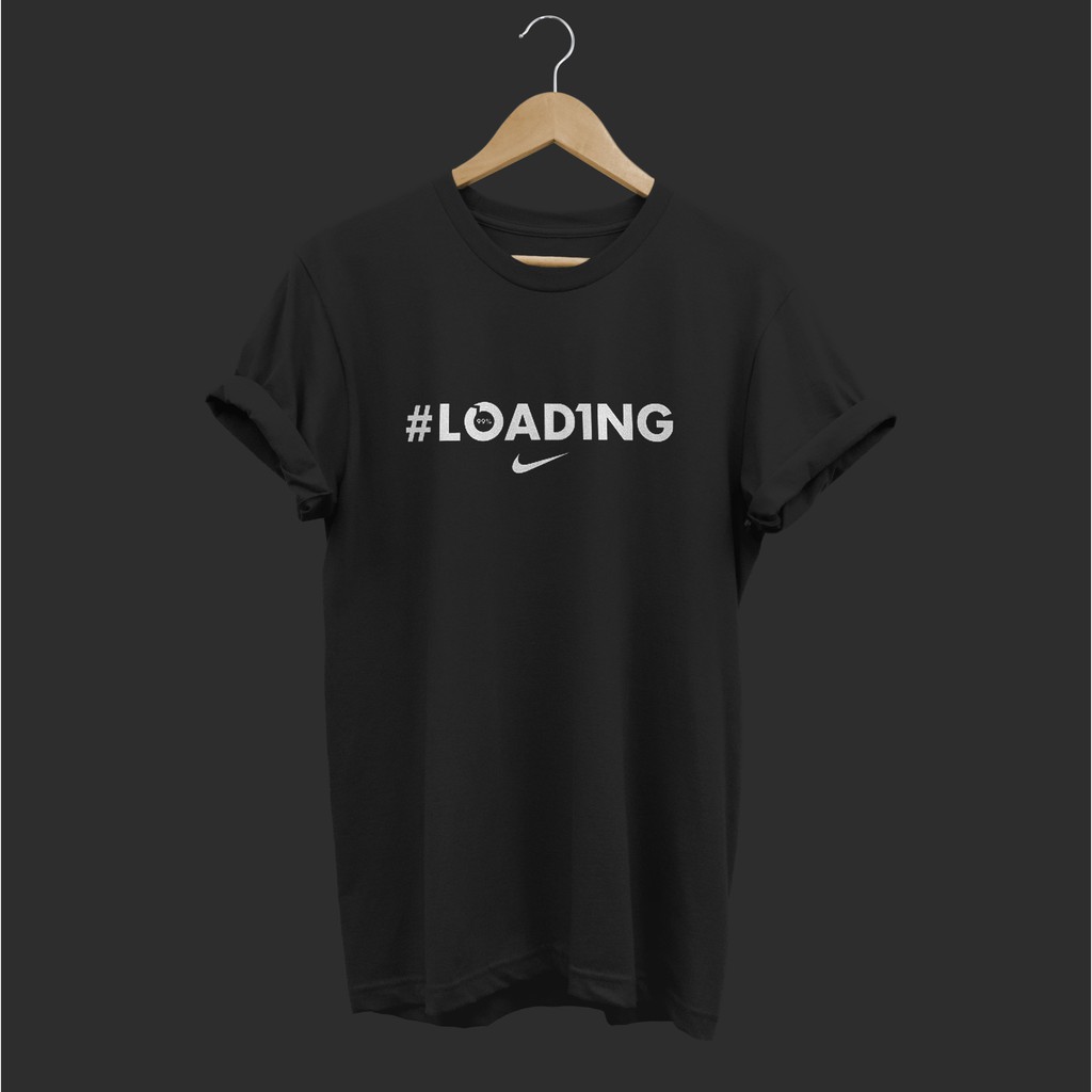 Kaos PRIA Big Size &quot;Loading&quot; Jumbo M-L-XL-XXL-XXXL-XXXXL-XXXXXL