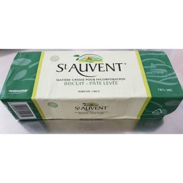 St Auvent Unsalted Butter Blend 1kg