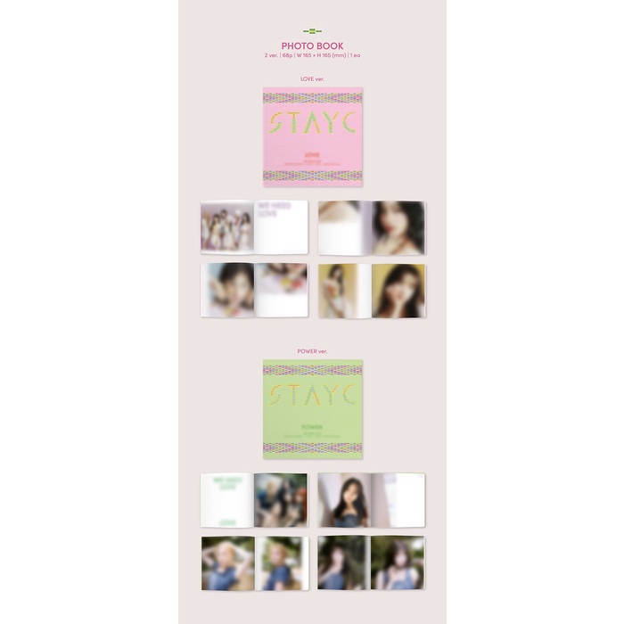 STAYC - 3rd Single Album WE NEED LOVE (online POB)