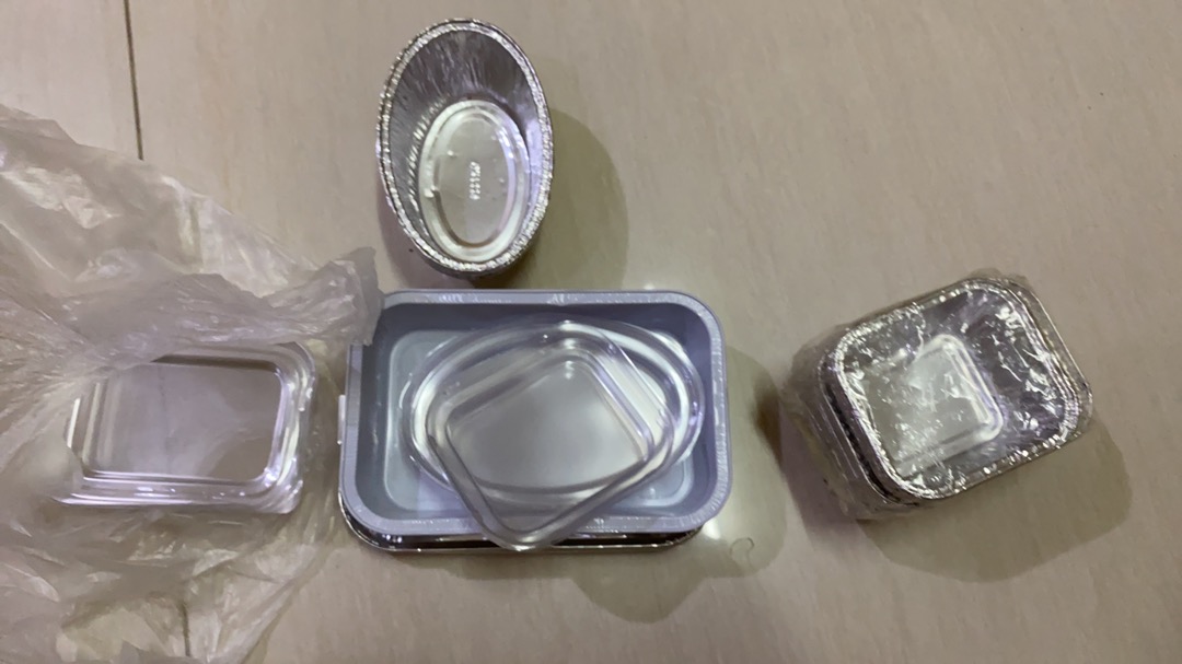 Alumuniumfoil Bx0350/wadah Makanan Panggang