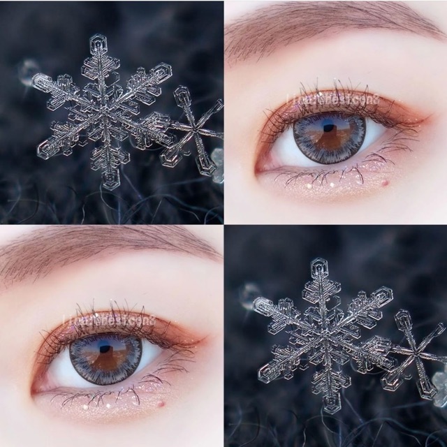 Softlens ICE N8 Grey Normal / Minus/ SOFTLENS GREY BIGEYE