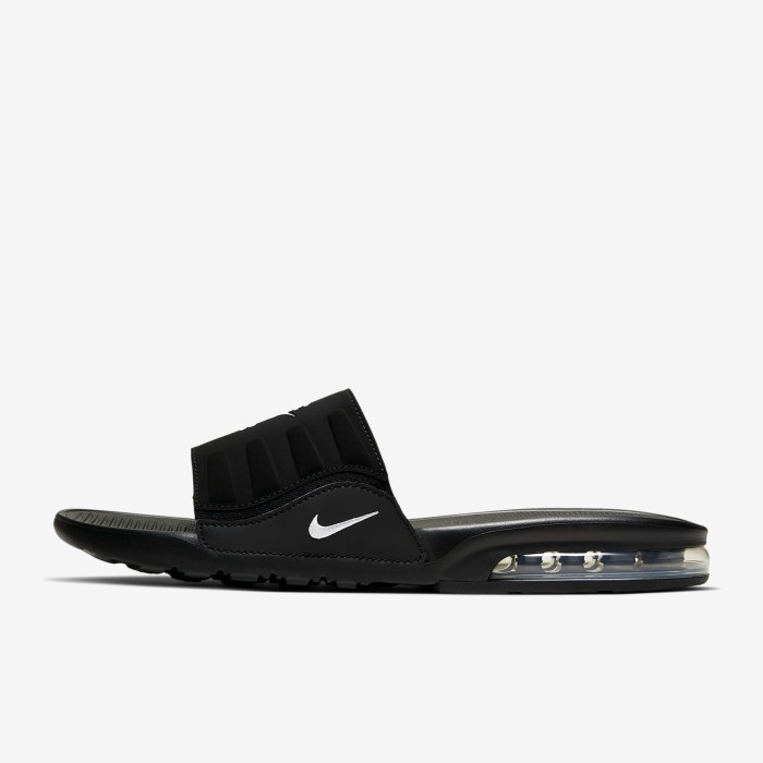 pria-sneakers- sneakers sandal nike airmax air max camden slides black 100% original - 7 / 40, black