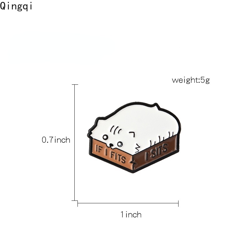 Bros Pin Enamel Desain Kartun Hewan Kucing Lucu Untuk Hadiah