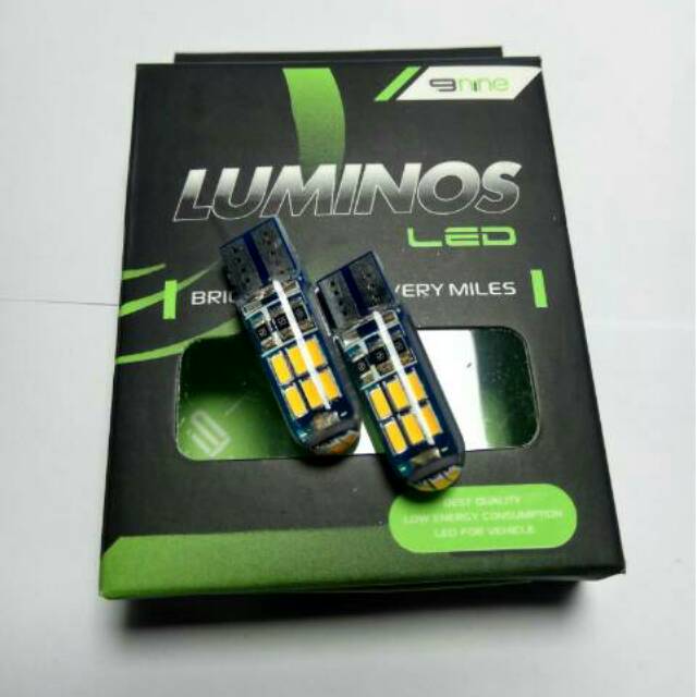 LAMPU LED T10 LUMINOS SMD 3014 JELY 15 MATA SUPER BRIGHT