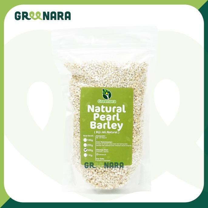 

READY STOCK Natural Pearl Barley / Biji Jali - Jali 500gr AP101