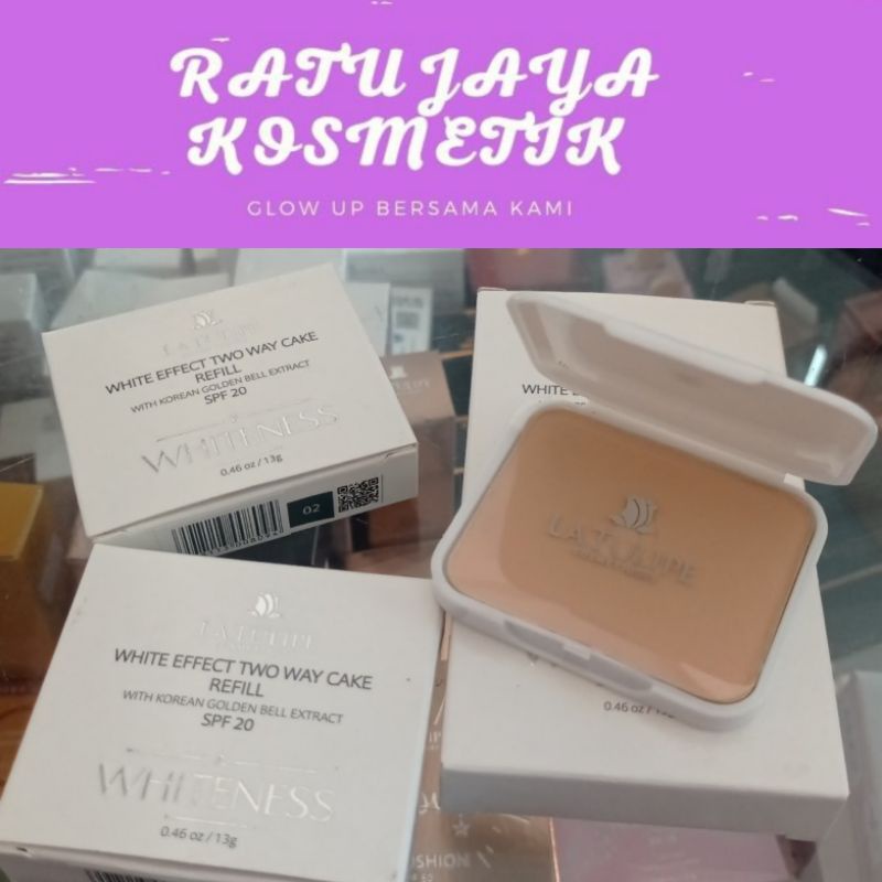 La Tulipe Refill White Effect Two Cake 13gr Bedak Latulipe Latulip Refill Refil Glowing Whitening